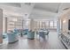 Community lounge with comfortable seating and large windows at 888 Boulevard Of The Arts # 1705, Sarasota, FL 34236