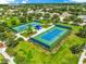 Two tennis courts at Central Park, Lakewood Ranch at 11822 Forest Park Cir, Bradenton, FL 34211