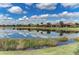 Beautiful lake view with houses and lush greenery at 13109 Palermo Dr, Bradenton, FL 34211