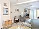 Dining area with table and chairs near the living room at 2228 Canal Dr # D26, Bradenton, FL 34207