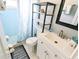 Clean bathroom with a shower/tub combo and white vanity at 3405 Highland W Ave, Bradenton, FL 34205