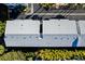 Aerial view of building rooftops at 3601 E Bay Dr # 203, Holmes Beach, FL 34217