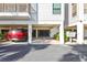Covered parking with space for cars and bikes at 3601 E Bay Dr # 203, Holmes Beach, FL 34217