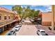 Street view of a town with shops and restaurants at 3601 E Bay Dr # 203, Holmes Beach, FL 34217