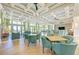 Bright and airy community room with plenty of seating at 396 Aruba Cir # 103, Bradenton, FL 34209