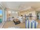 Open concept living area with kitchen and dining area views at 396 Aruba Cir # 103, Bradenton, FL 34209