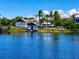 Community boardwalk and kayak launch on the water at 396 Aruba Cir # 103, Bradenton, FL 34209