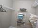 Spacious closet with wire shelving, providing ample storage at 4470 Weybridge # 68, Sarasota, FL 34235
