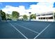 Enjoy a game on this well-maintained tennis court at 535 Sanctuary Dr # C408, Longboat Key, FL 34228