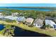 Aerial view of community with water access at 11120 Sanctuary Dr, Bradenton, FL 34209