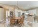 Open concept kitchen with an island and stainless steel appliances at 11120 Sanctuary Dr, Bradenton, FL 34209