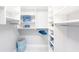 Large walk-in closet with ample shelving and hanging space at 1333 Perico Pointe Cir, Bradenton, FL 34209