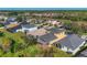 Community overview with various homes and landscape at 1800 Scarlett Ave, North Port, FL 34289