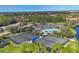 Well-maintained tennis courts and community clubhouse at 1800 Scarlett Ave, North Port, FL 34289