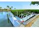 Private dock with direct water access at 4500 Gulf Of Mexico Dr # 205, Longboat Key, FL 34228