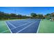 Well-maintained tennis court, perfect for recreation at 4500 Gulf Of Mexico Dr # 205, Longboat Key, FL 34228