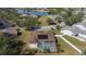 Bird's eye view of home, pool, and neighborhood at 4569 35Th Avenue E Cir, Palmetto, FL 34221