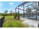 Screened pool and patio area with water access at 5485 56Th E Ct, Bradenton, FL 34203