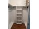 Spacious closet with shelving and hanging rods at 6725 Roxbury Dr, Sarasota, FL 34231