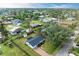 Aerial view of the house and surrounding area at 875 Royal Rd, Venice, FL 34293
