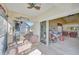 Spacious screened porch with access to living room at 891 Norwalk Dr # 206, Venice, FL 34292