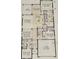 Detailed floor plan showcasing a spacious layout with 3 bedrooms, 3 baths, and a 2-car garage at 12232 Perennial Pl, Lakewood Ranch, FL 34211
