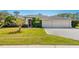 Single-story home with two-car garage and manicured lawn at 13618 2Nd Ne Ave, Bradenton, FL 34212