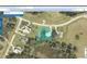 The aerial parcel map shows property boundaries, the home's location, and nearby roads and surrounding properties at 1496 Palm View Rd, Sarasota, FL 34240