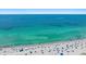 Aerial view of beach with ocean and people enjoying the sand and water at 1761 Auburn Lakes Dr # 33, Venice, FL 34292