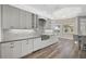 Modern kitchen featuring stainless steel appliances and ample cabinetry at 2316 Harrier Way, Nokomis, FL 34275