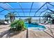 Enjoy this private screened pool and spa oasis at 25261 Spartina Dr, Venice, FL 34293