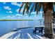Enjoy scenic waterfront views from a relaxing bench at 4540 Gulf Of Mexico Dr # 304, Longboat Key, FL 34228