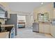 Kitchen with stainless steel appliances and ample cabinet space at 4905 22Nd E Ct, Bradenton, FL 34203