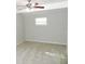 Bright bedroom with neutral carpet and ceiling fan at 503 59Th Avenue W Dr, Bradenton, FL 34207