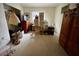 Bedroom with dresser, TV, and boxes at 5443 Avenida Del Mare, Sarasota, FL 34242