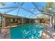 Relaxing screened pool and patio area at 6280 Uplands Blvd, Sarasota, FL 34243