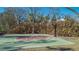 Outdoor basketball court with green and red surface at 1249 S Basin Ln, Sarasota, FL 34242