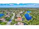 Aerial view showing home's location in a desirable community at 17113 1St E Dr, Bradenton, FL 34212