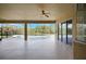 Spacious covered patio with pool and nature views at 17113 1St E Dr, Bradenton, FL 34212