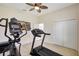 Exercise room with elliptical and treadmill at 17113 1St E Dr, Bradenton, FL 34212