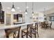 Open kitchen features breakfast bar, and seating for four at 17113 1St E Dr, Bradenton, FL 34212