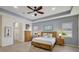 Bright bedroom with wood furniture and neutral decor at 17113 1St E Dr, Bradenton, FL 34212