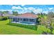 Backyard oasis with screened pool and patio at 17113 1St E Dr, Bradenton, FL 34212