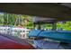 Community Kayak storage with waterfront views at 1720 Glenhouse Dr # 330, Sarasota, FL 34231