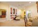 Spacious landing with built-in shelves and seating area at 3706 80Th E Dr, Sarasota, FL 34243