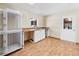 Small kitchen with counter space and cabinets at 3825 Sarasota Golf Club Blvd, Sarasota, FL 34240