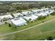 Aerial view of community near golf course at 3856 Trophy Blvd # 2, New Port Richey, FL 34655