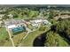 Community clubhouse with pool, tennis courts at 3856 Trophy Blvd # 2, New Port Richey, FL 34655