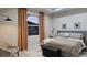 Spacious bedroom with a king-size bed and neutral decor at 5274 Neon Ave, North Port, FL 34291