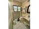 Bathroom under renovation; new flooring and fixtures at 5453 Avenida Del Mare, Sarasota, FL 34242